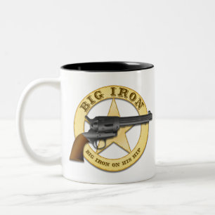 Caneca De Café Em Dois Tons Grande Ferro