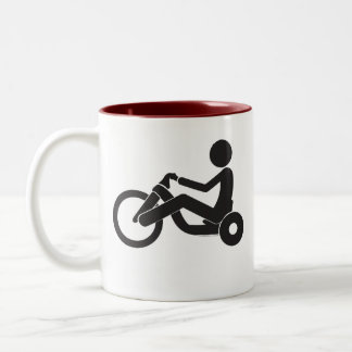 Caneca De Café Em Dois Tons Grande-Roda-T