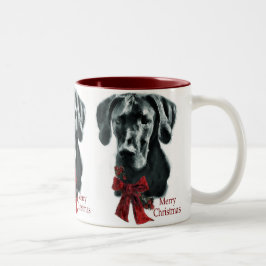 Caneca De Café Em Dois Tons Grandes presentes de Natal Pretos