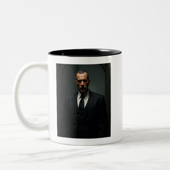Caneca De Café Em Dois Tons grandetta (Esquerda)