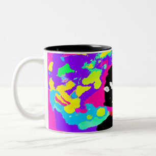 Caneca De Café Em Dois Tons Gravata de Verão Dalmácia seca