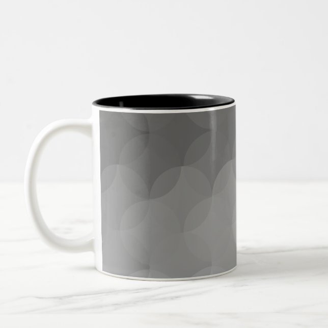 Caneca De Café Em Dois Tons GrayScale (Esquerda)
