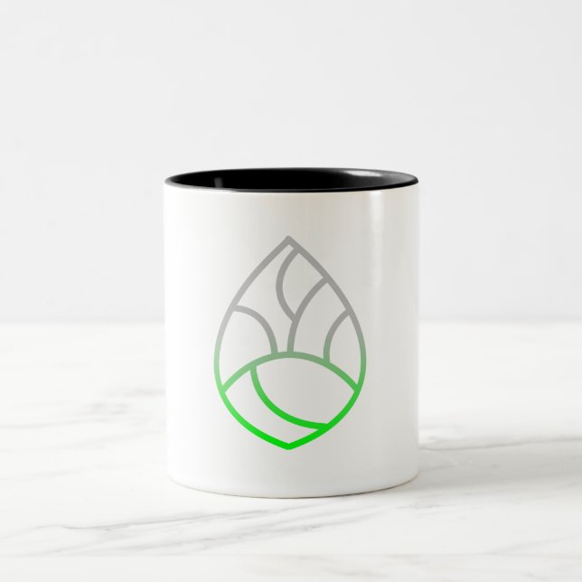 Caneca De Café Em Dois Tons green pine cone hooded sweatshirt (Centro)
