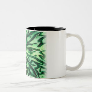Caneca De Café Em Dois Tons GreenMan