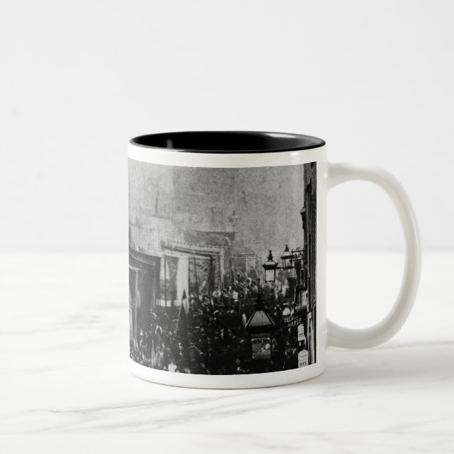 Caneca De Café Em Dois Tons Greve de doca de Londres, 1889 (Direita)