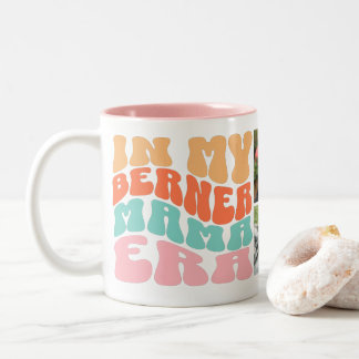 Caneca De Café Em Dois Tons Groovy Na Minha Era de Berner Mama Cão de Montanha