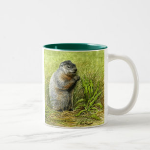 Caneca De Café Em Dois Tons Groundhog