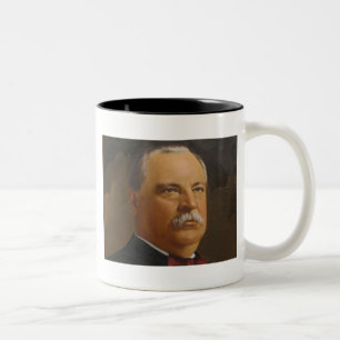 Caneca De Café Em Dois Tons Grover Cleveland 22 e 24