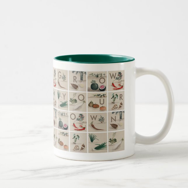 Caneca De Café Em Dois Tons Grow Your Own (Direita)