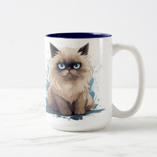 Caneca De Café Em Dois Tons Grump cat Mug