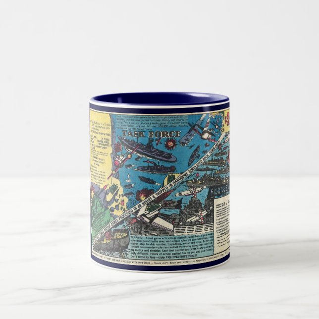 Caneca De Café Em Dois Tons Grupo de trabalho!  Helen do anúncio da banda (Centro)