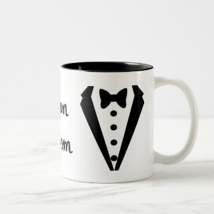 Caneca De Café Em Dois Tons Grupo Groom Mug
