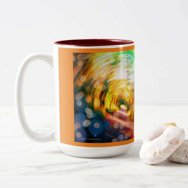 Caneca De Café Em Dois Tons GSMO De Temporum Pars I Mug (Com Donut)