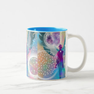 Caneca De Café Em Dois Tons Guardian Angel