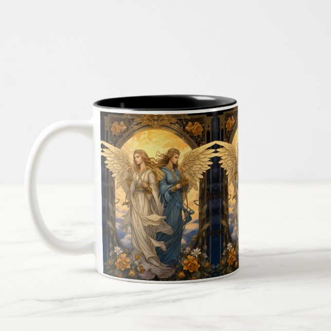 Caneca De Café Em Dois Tons Guardian Angel 24-GA Mug (Esquerda)