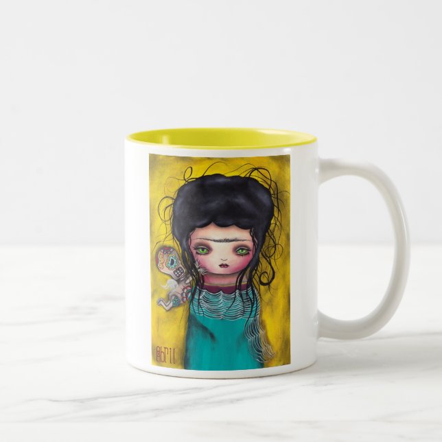 Caneca De Café Em Dois Tons Guardião (Direita)