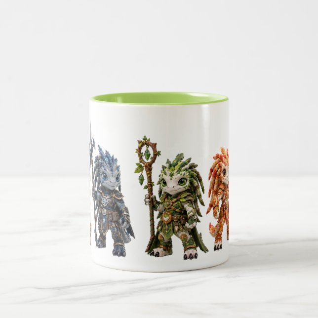 Caneca De Café Em Dois Tons Guilda de Aventureiros Sigilkin (Centro)