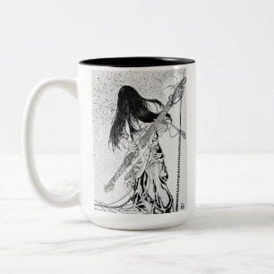 Caneca De Café Em Dois Tons Guitar Mug