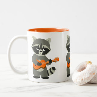 Caneca De Café Em Dois Tons Guitarra de Banda Lata