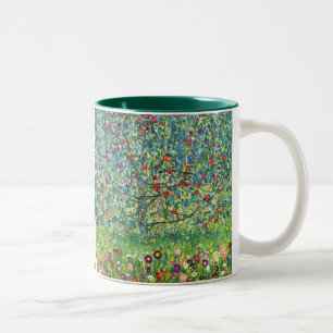 Caneca De Café Em Dois Tons Gustavo Klimt: Árvore de Apple