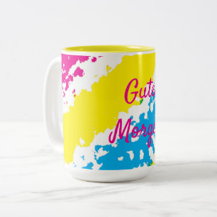 Caneca De Café Em Dois Tons Guten Morgen Mug