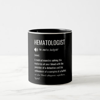 Caneca De Café Em Dois Tons Haematologist Haematologist Definition