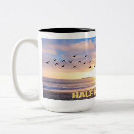 Caneca De Café Em Dois Tons Half Moon Bay Mug