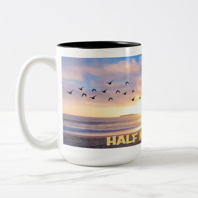 Caneca De Café Em Dois Tons Half Moon Bay Mug (Esquerda)