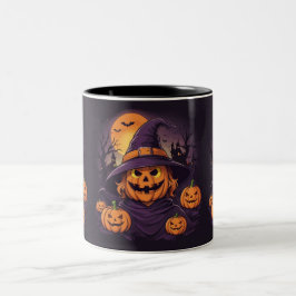 Caneca De Café Em Dois Tons Halloween -
