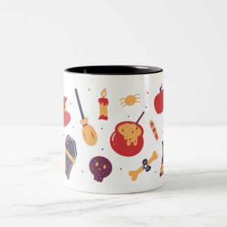 Caneca De Café Em Dois Tons Halloween