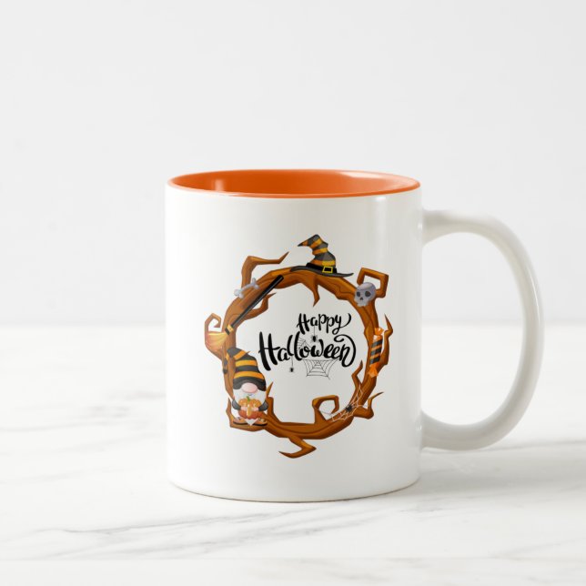 Caneca De Café Em Dois Tons Halloween Mug (Direita)
