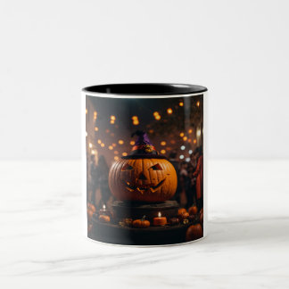 Caneca De Café Em Dois Tons Halloween Mug