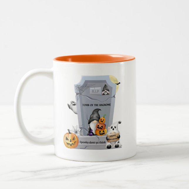 Caneca De Café Em Dois Tons Halloween Mug (Esquerda)