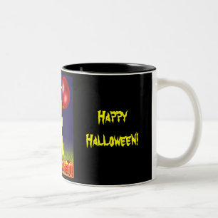 Caneca De Café Em Dois Tons Halloween Mug