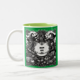 Caneca De Café Em Dois Tons Halloween Salem