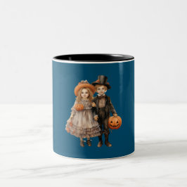 Caneca De Café Em Dois Tons Halloween Tasse & Becher