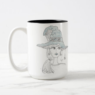 Caneca De Café Em Dois Tons Halloween - Witches Brew Coffee Mug 2023