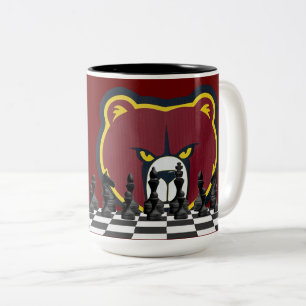 CANECA DE CAFÉ EM DOIS TONS HAMMOND HIGH CHESS