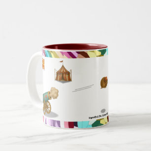 Caneca De Café Em Dois Tons Hannibal a Bala de Canhão