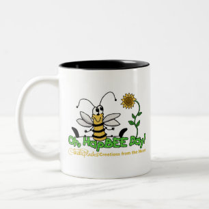 Caneca De Café Em Dois Tons HapBee Day