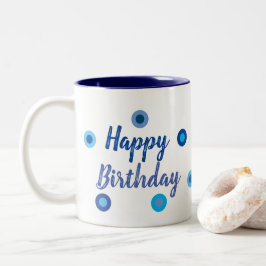 Caneca De Café Em Dois Tons Happy Birthday
