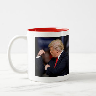 Caneca De Café Em Dois Tons Hardcore Maga 2024