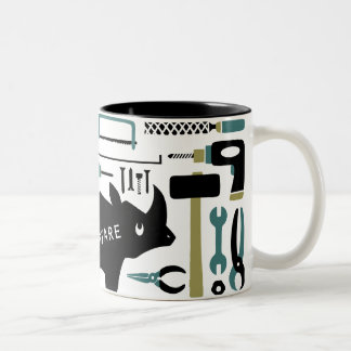 Caneca De Café Em Dois Tons Hardware&Rhino
