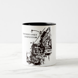 Caneca De Café Em Dois Tons Harry's Cafe Coffee Mug