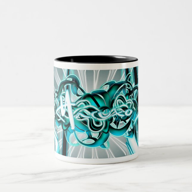 Caneca De Café Em Dois Tons Haruto (Centro)