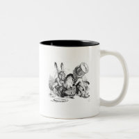 Hatter, Dormouse e lebre loucos de março