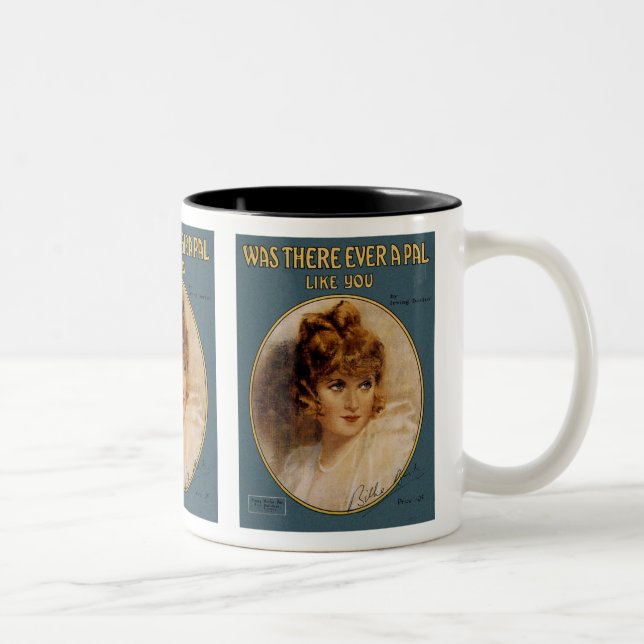 Caneca De Café Em Dois Tons Havia Um Amigo Como Você (Direita)