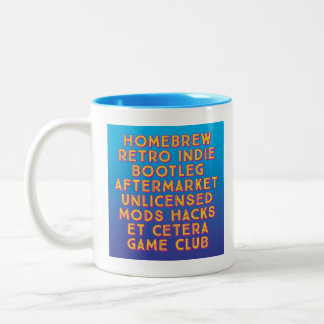 Caneca De Café Em Dois Tons HBGC "Não estamos a Branding" Mug