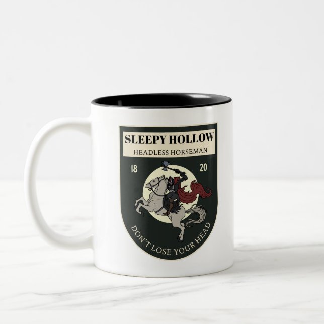 Caneca De Café Em Dois Tons Headless Horseman (Esquerda)