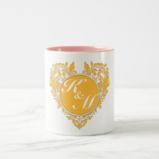 Caneca De Café Em Dois Tons HeartyParty